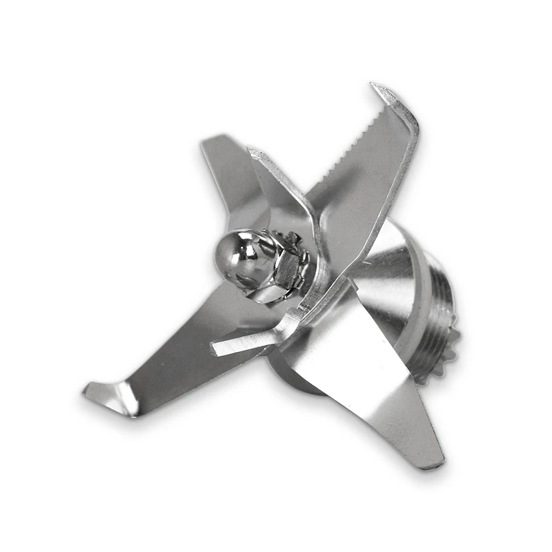 Blender Accessories Mixer Spare Parts 6 Fins Blades Replacement Blades 304 Stainless Steel Commercial Blender Blade Set