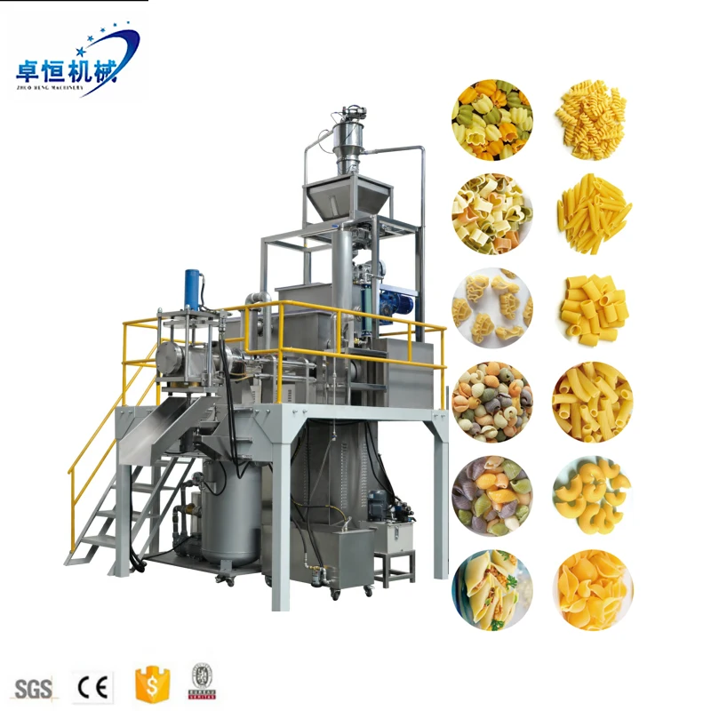 Best Price High Efficiency Automatic Macaroni Making Makine Makarna Machine Pasta Extruder