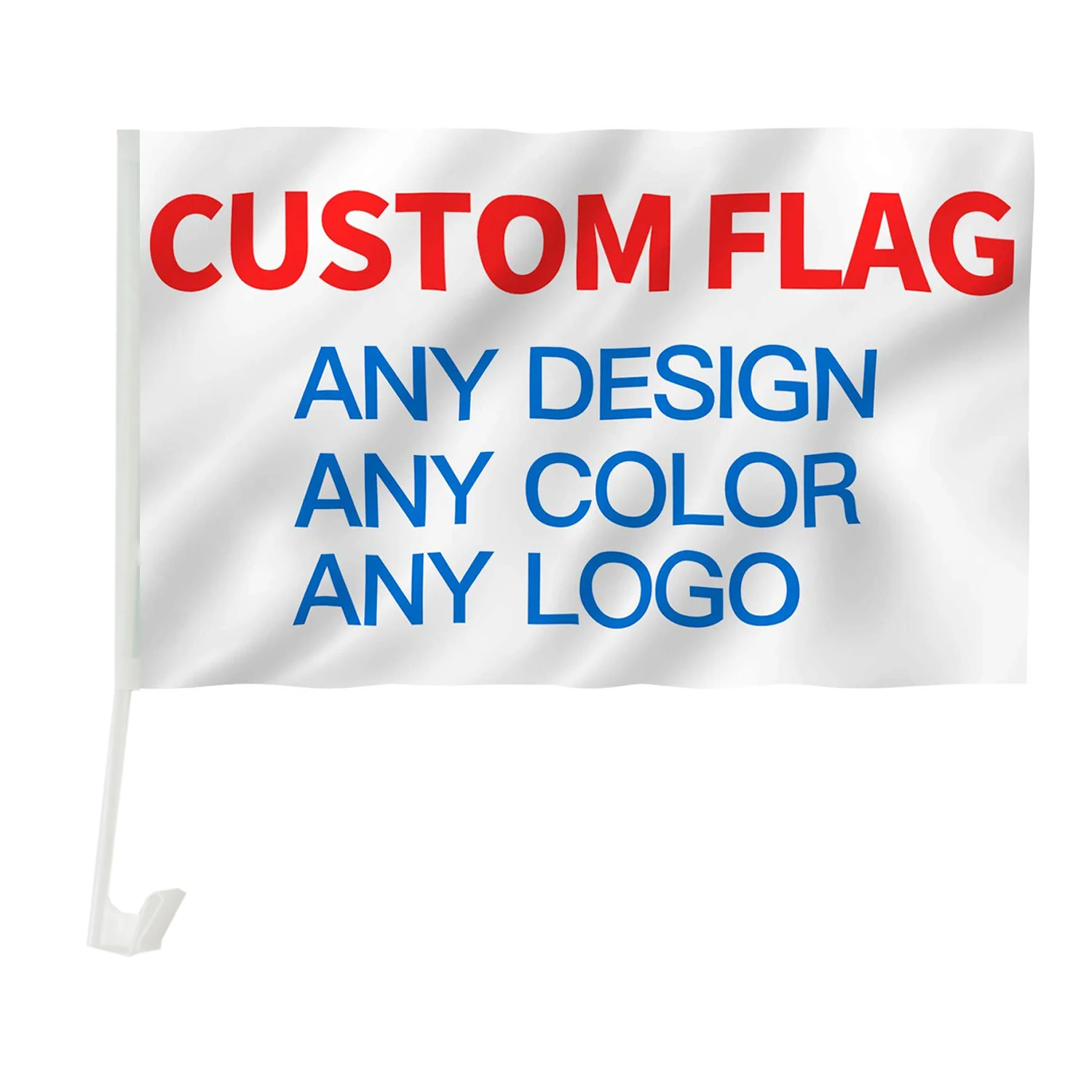 Professional Manufacturer Waterproof Cheap Window Holders Car Flag,car dealership world flags,sublimation car flag blanks