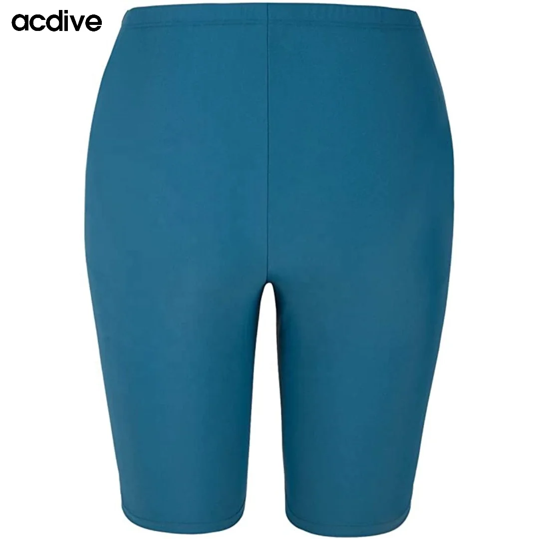 High Quality Women Yoga Spandex Nylon Fabric Ice Silk Upf 50+ Surfing Swimming Snorkeling Customized Aqua Sports Shorts