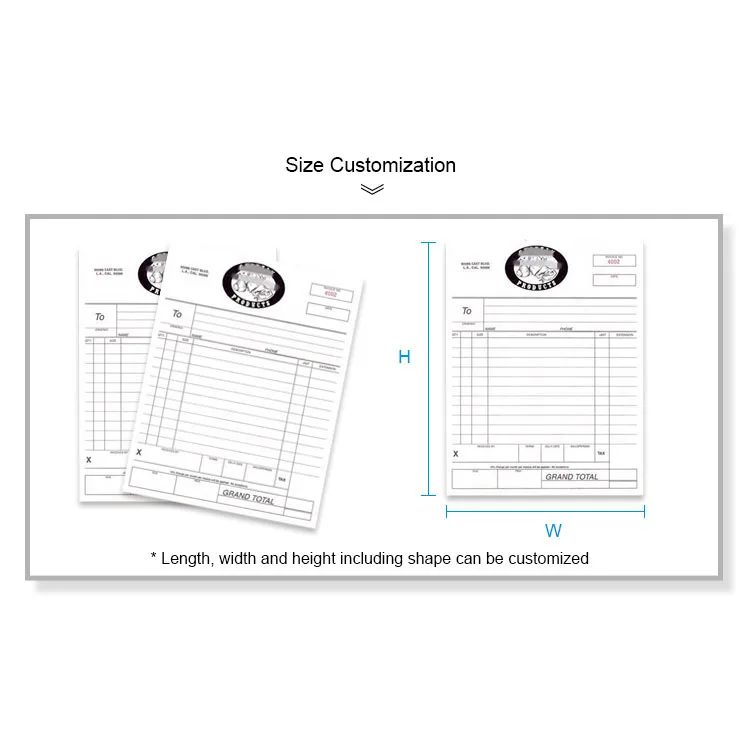 Manufacturer 3Plys Continuous Feed Carbonless Computer Paper Ncr Paper Form Copy For Invoice