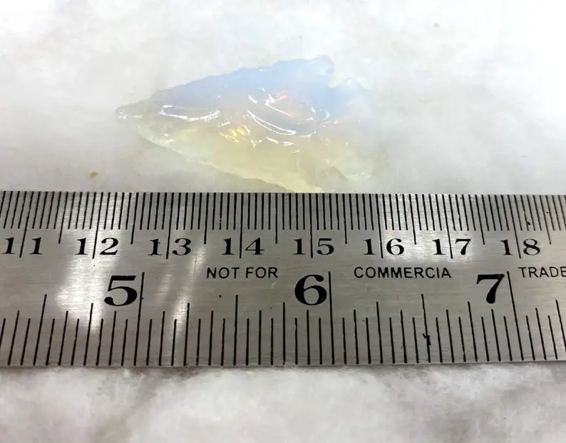 handmade opal glass crystal arrowhead 1 to 1.5 inch for wire wrap pendant making at wholesale rate buy from NGE
