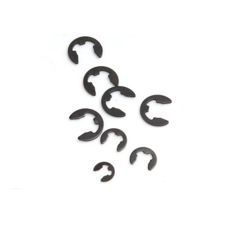 04 Stainless steel open retainer ring spring e card c type clasp GB896 shaft hole with wild card spring M1.2-M15