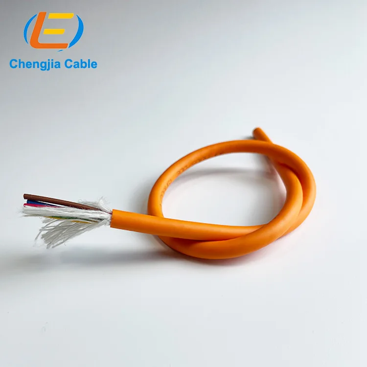 Multi-Conductor Control And Power Cable Flexible Servo Motor Cable Servo Highly Flexible Drag Chain Shielded Cable