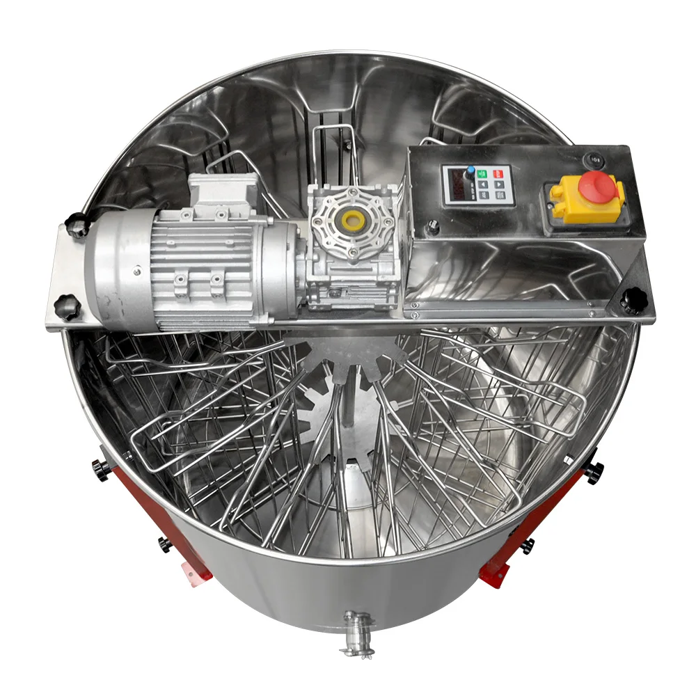 Wholesale Source Factory Hot Sale12 Frame Automatic Stainless Steel Reversible Electrical Honey Extractor