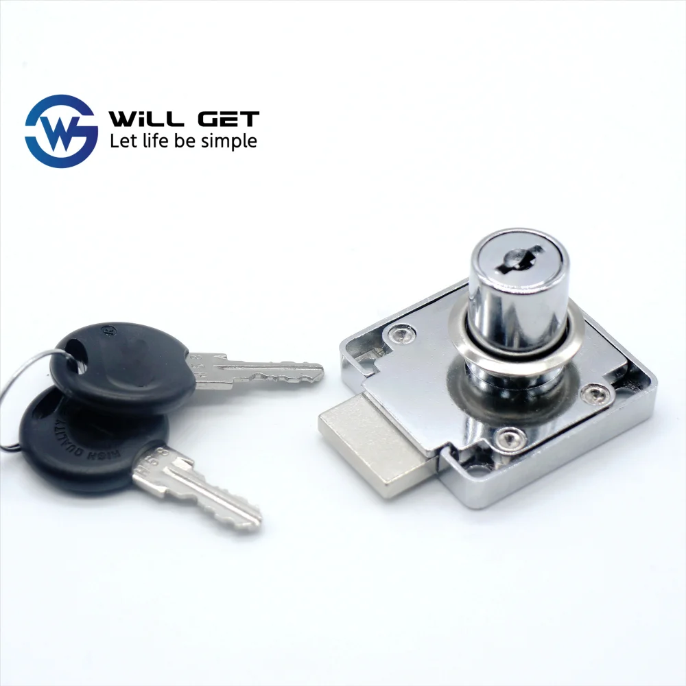 Made in China High Quality Zinc Alloy DL-1360013 Series Office Furniture Bookcase Drawer Lock