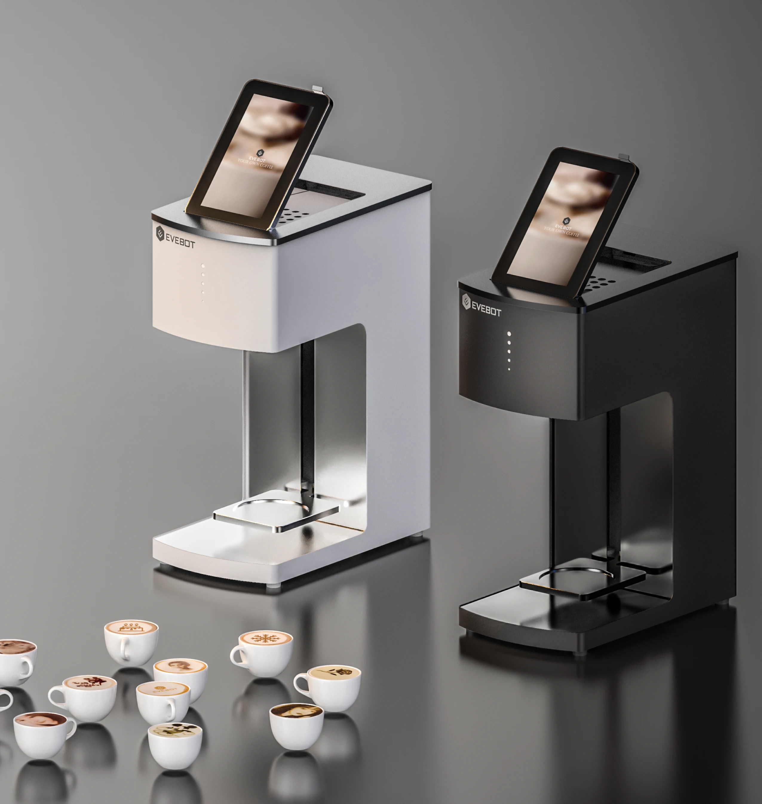 2021 New design coffee printer food macarons cake chocolate cappuccino latte coffee machine printer automatic coffee machine