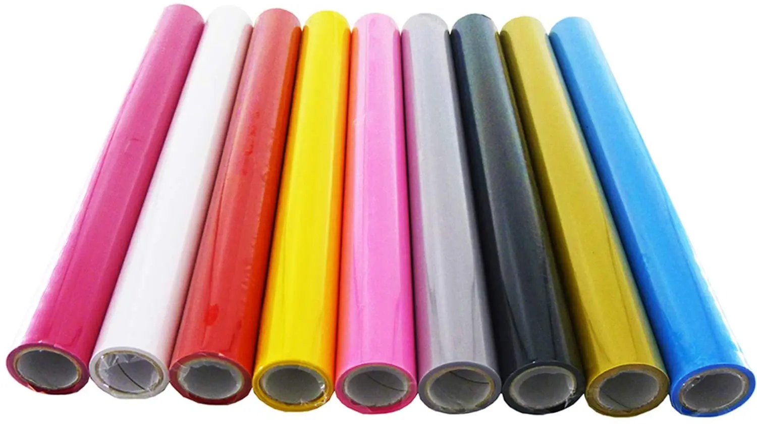 Premium manufacture wholesale iron on vinyl logo in transfer film for shirts