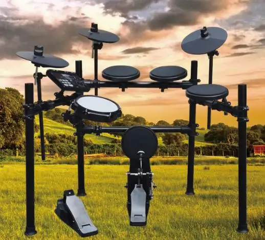 Good price electronic drum set high quality folded digital electric drum