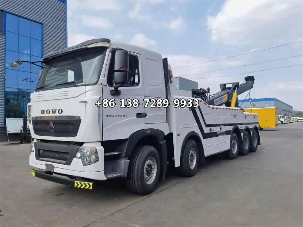 SKD Shacman 30T 40tons 50 tons heavy-duty towing truck wrecker manufacturer 50T hydraulic underlift factory direct price