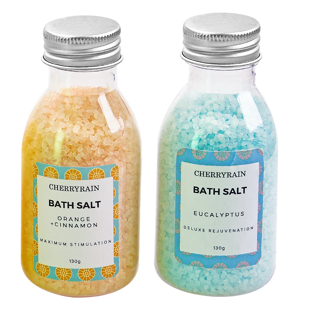 Private custom Packaging Bath Salt Soaking Organic Salt For Skin Care Bath Salt