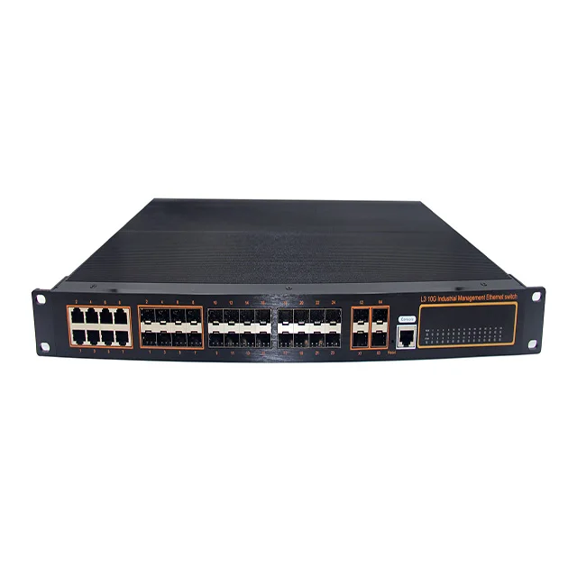 Wholesale 4port 10/100/1000mbps Sfp Industrial Poe L3 Managed Switch  For Ready Sale