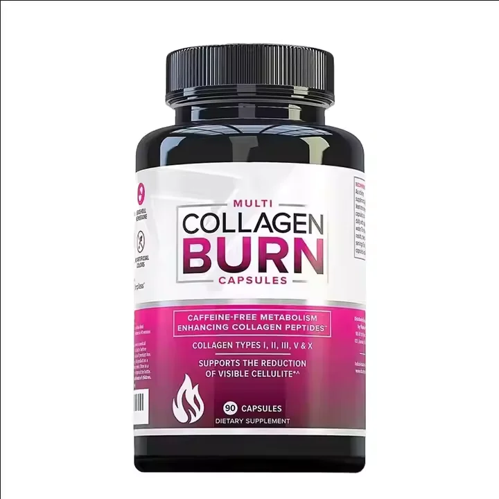 Factory Supply Multi Collagen Essentials Supplement Collagen Burn Capsule Beauty Slimming Eliminate Cellulite Collagen Capsules