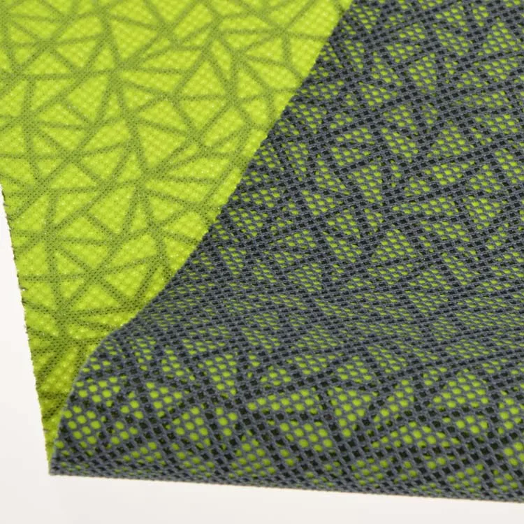 hot sell 280GSM jacquard double layer network polyester mesh fabric laminated mesh cloth