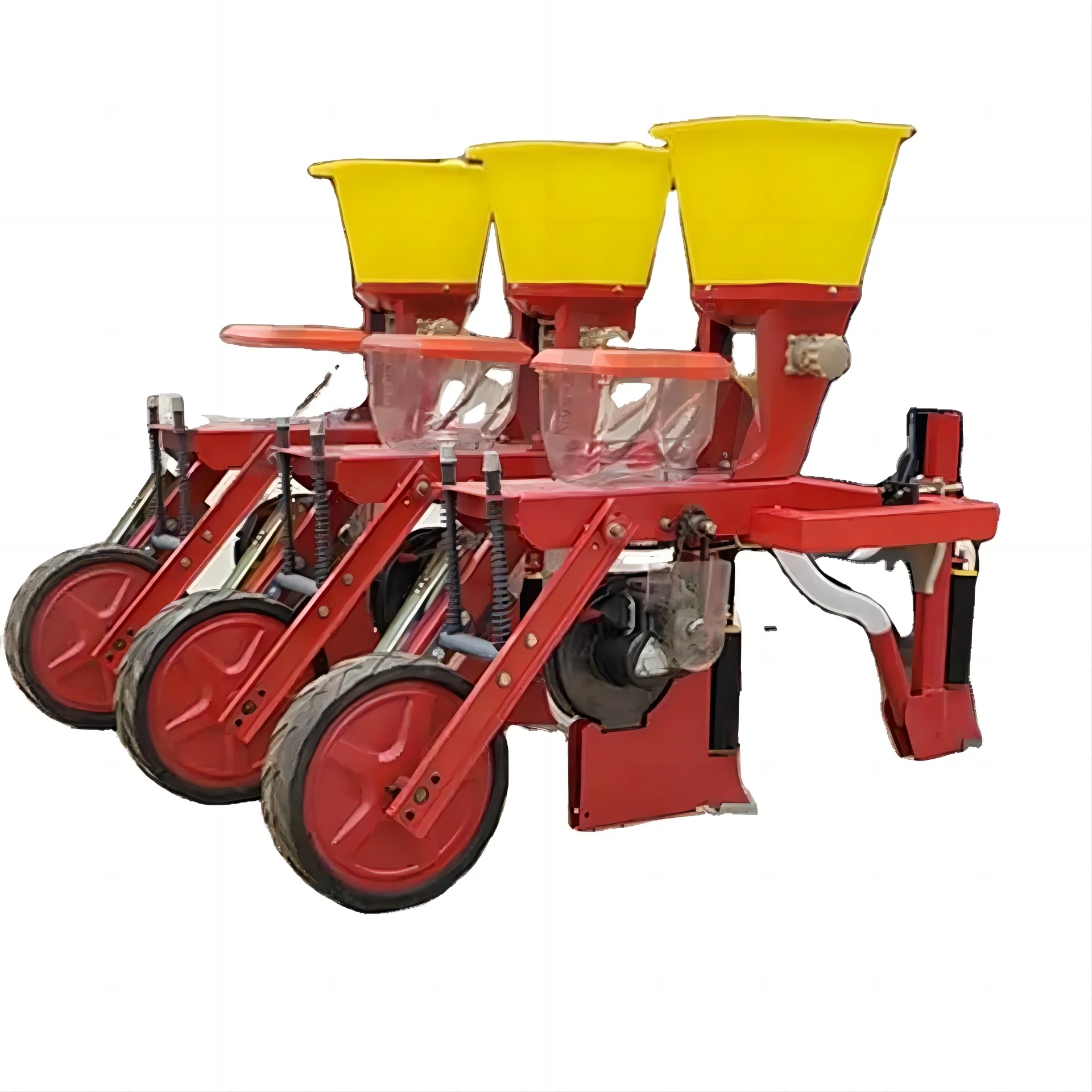 Farm Tractor mounted 3-point Corn Fertilizer Seeder sowing machine corn planter