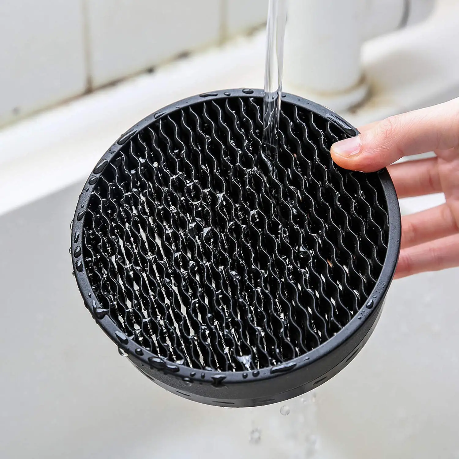 
Universal Knife Block Knife Stand Round Soft Touch Knife Holder 