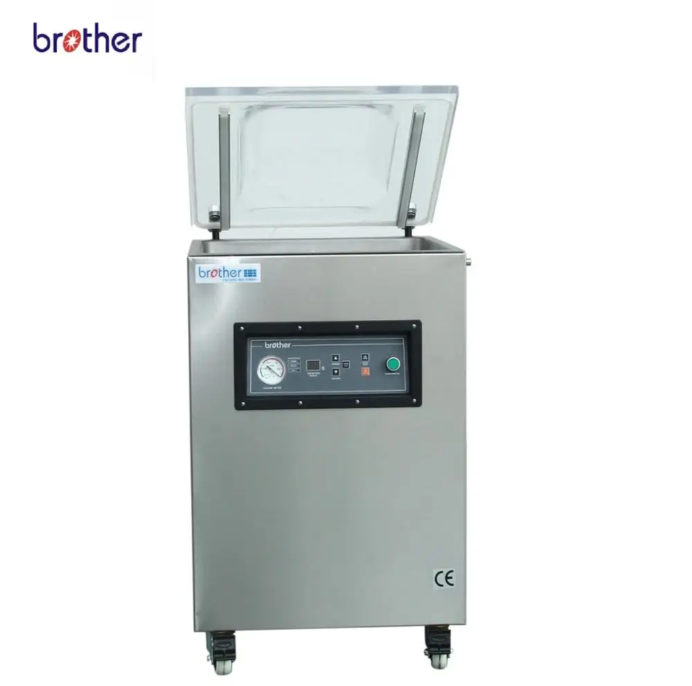 Вакуумный упаковщик BROPACK VM400E/B упаковочный аппарат для мяса риса рыбы кофе с одной
