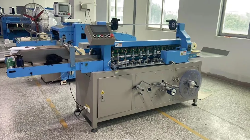 Book Spine Taping Machine/Book Back Glue Pasting Binding Machine