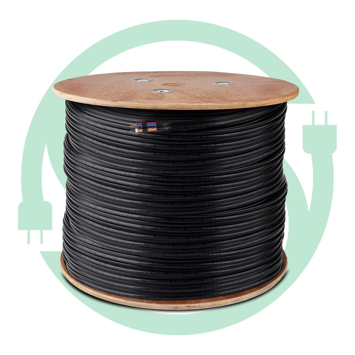 Best Price RG59 2C Cable RG6 RG58 3C-2V 5C2V RJ59 Coaxial Cable RG59 With Power Siamese CCTV Cable