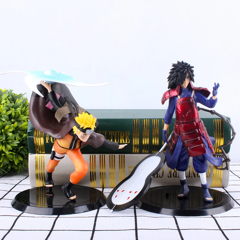 Hot Toys Collectibles Action Figure 6pcs Japanese Car Table Decor Cosplay Uchiha Sasuke Kakashi Dolls For Kids Model Toy