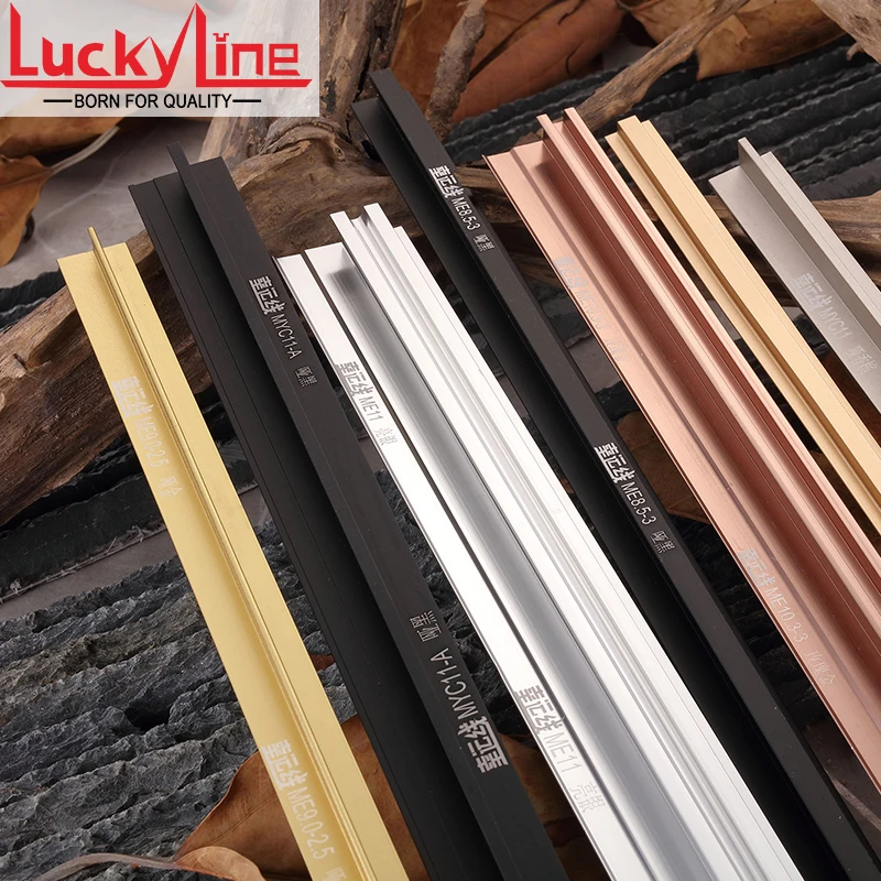 High Quality Matt Black Tile Junction Use Listello Tile Edging for Decoration