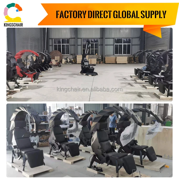 Scorpion Zero Gravity Ergonomic Message Reclining Gaming Chair Cockpit Work Station