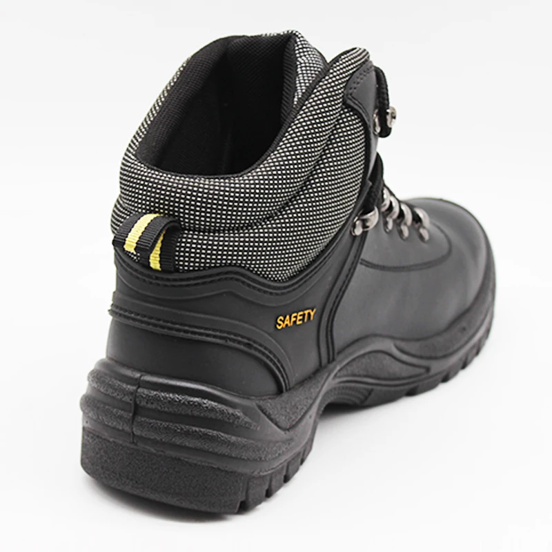 Cow split leather sport safety shoes china factory work shoes