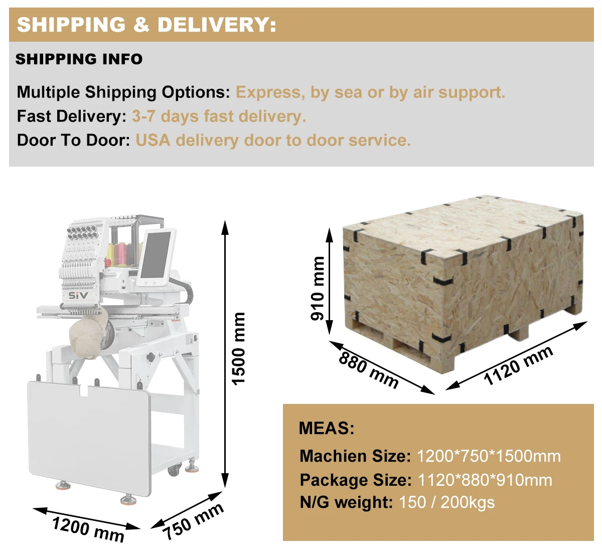 1 Head Computer Flat Embroidery Machine Commercial Embroidery Sewing Machine High Speed Embroidery Machine