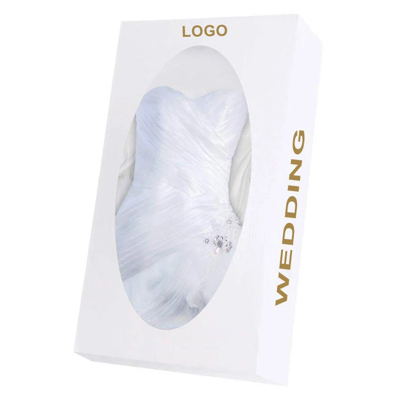 Custom Big Size box wedding gown storage boxes Precious wedding dress suit gowns preservation box
