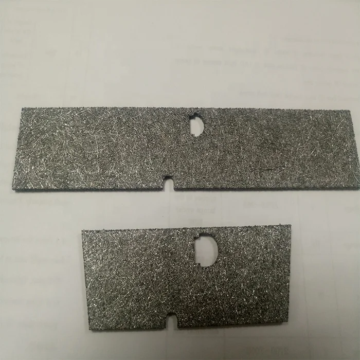 
Customized 2020 Hot Sale LPG Gas Burner FeCrAl Sintered Fiber Felt for Filter 