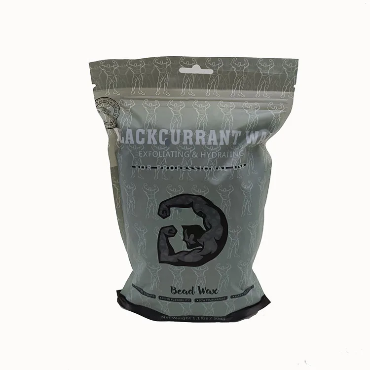 500g Wholesale Profession Private Label Depilatory Hard Wax Beans Beauty Skin Women Hot Film Hard Wax Beads Natural Hair Removal