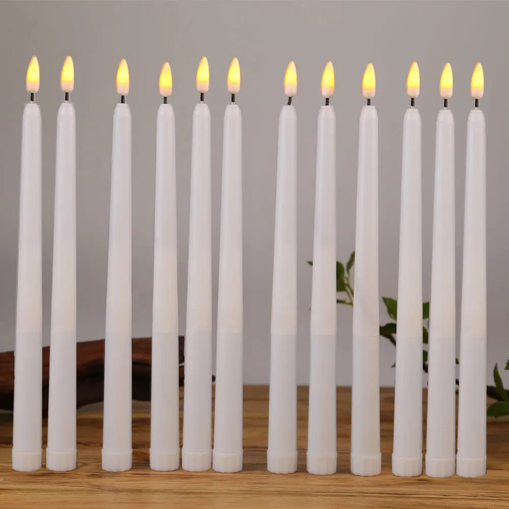 LZ001 Long pillar remote control led candles wedding and party table decoation led candle light