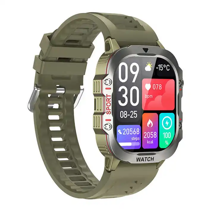 LED Flashlight TF16 Pro Smartwatch Health Fitness Tracker Reloj Inteligente Weather Forecast Outdoor Sport WristBands