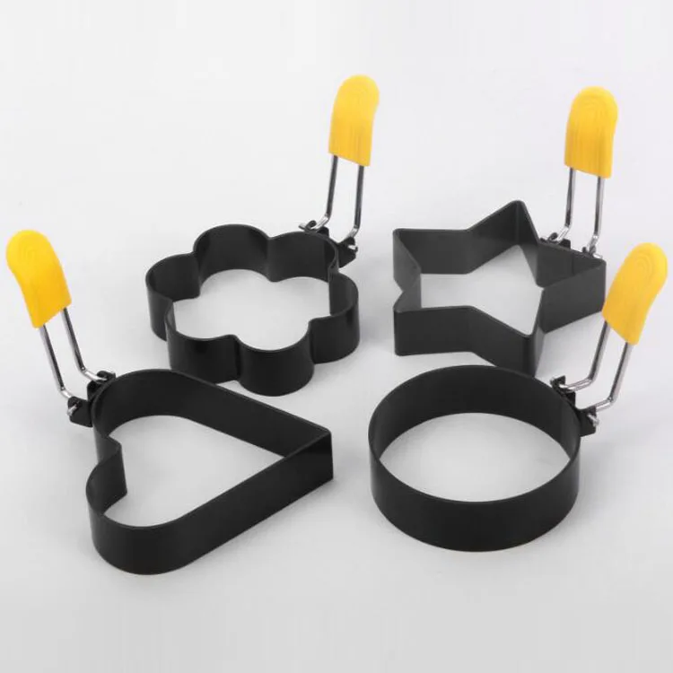  Антиобжигающий усиленный омлет антипригарный цветок в форме звезды круглые жареные инструменты для приготовления пищи кольцо из нержавеющей стали яиц