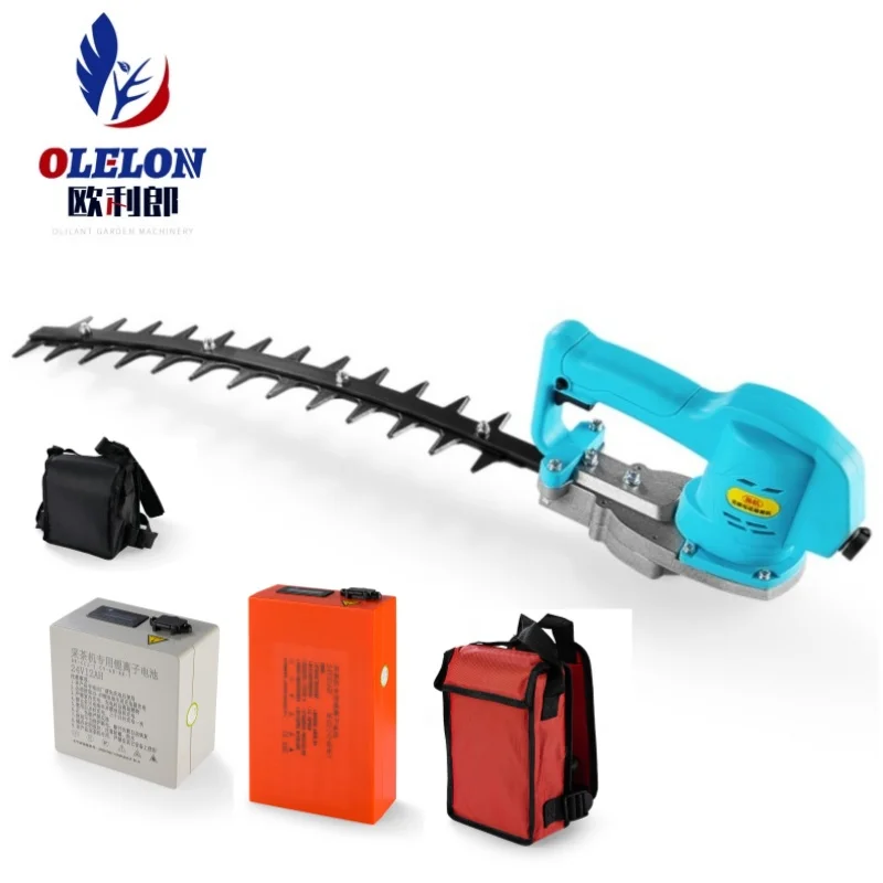 Best 24v battery Electric Trimmer Green Hedge Machine Farewell fence garden pruning saw electric hedge trimmer