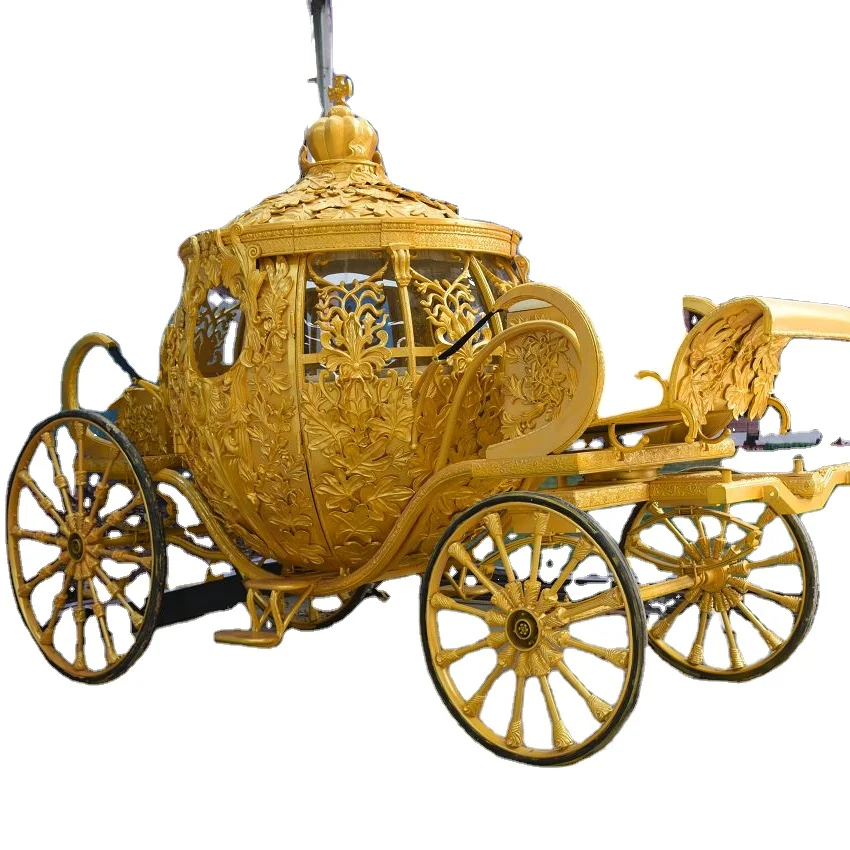 Luxury Princess Pumpkin Wedding Cinderella Carriage manufacturer