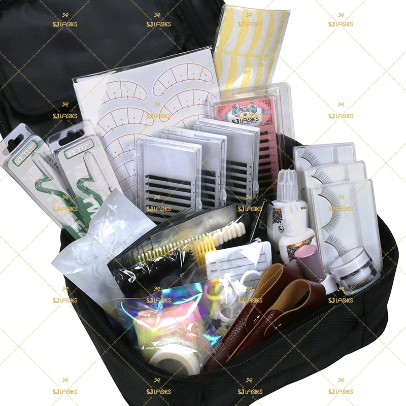 Eyelashes Extension  Mini Training Kits For Eyelash Packaging Box