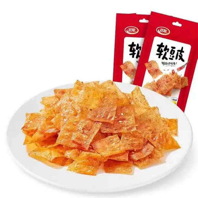 Оптовая продажа с завода, пищевые рисовые острые Детские традиционные мгновенные закуски из бобов в стиле 80-х и 90-х