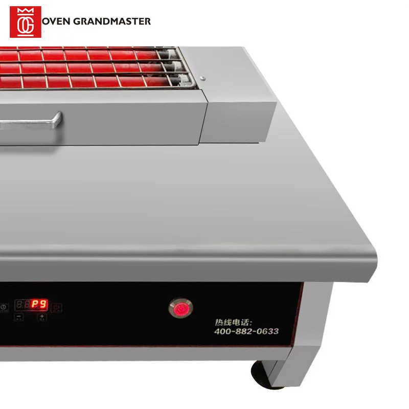 12KW New Design Commercial Steak Oven Electric BBQ Grill
