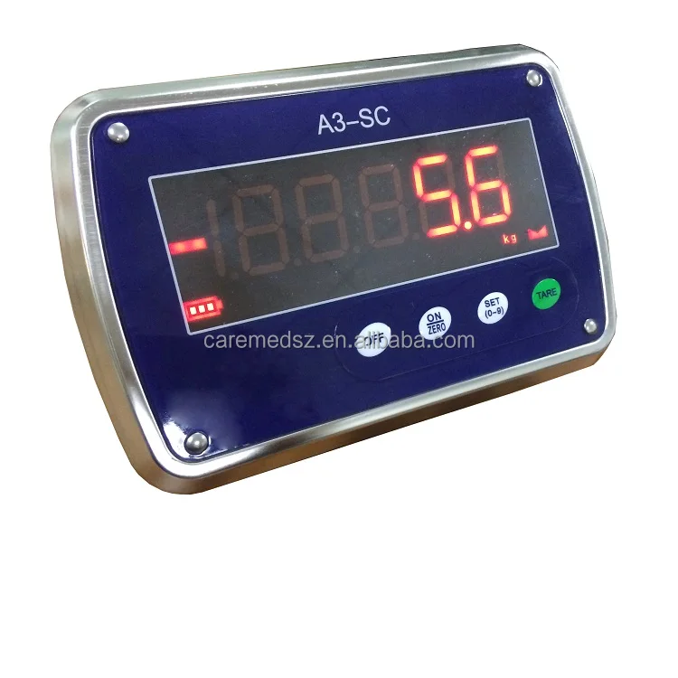 Digital Stainless Steel  Counting  Ip68 Instrument Waterproof Weighing Indicator