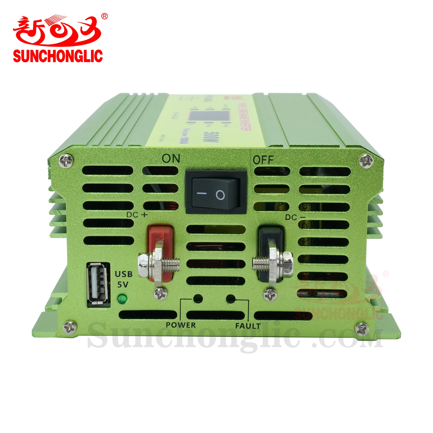 Sunchonglic 12v dc 220v ac 500w pure sine wave inverter power inverter 500 watt off grid inverter