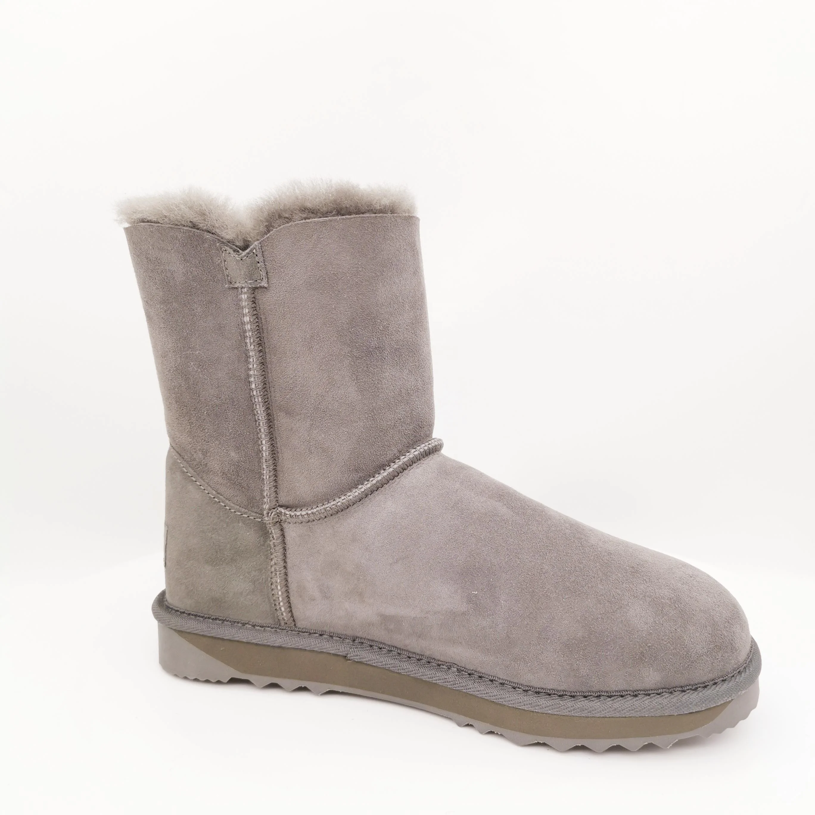HQB-WS249 custom high quality winter boots genuine sheepskin boots woman sheepskin snow boots