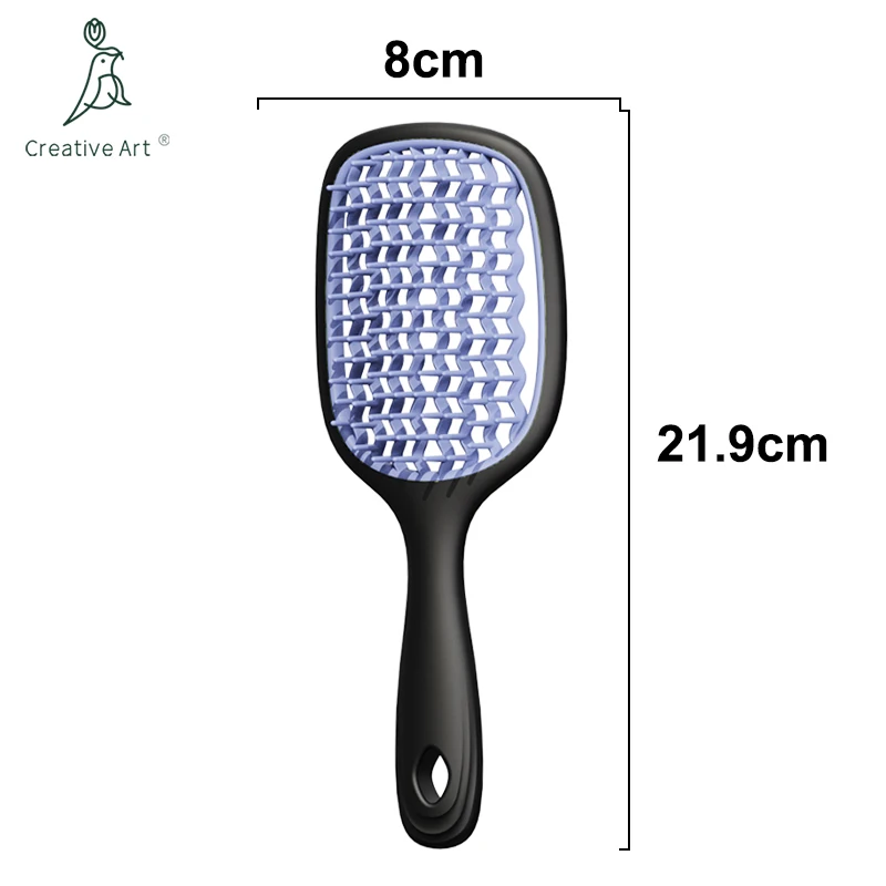OEM New Patent Design Factory Wholesale Detangler Hairbrush Vented Hairbrush Antistatic Detangling Hair brush