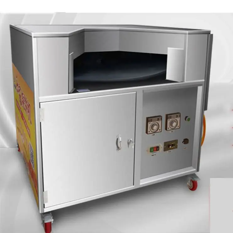 Restaurant Flat Arabic Tunnel Naan Making Pita Rotary Pitta Bread Industrial Tortilla Oven For Sale