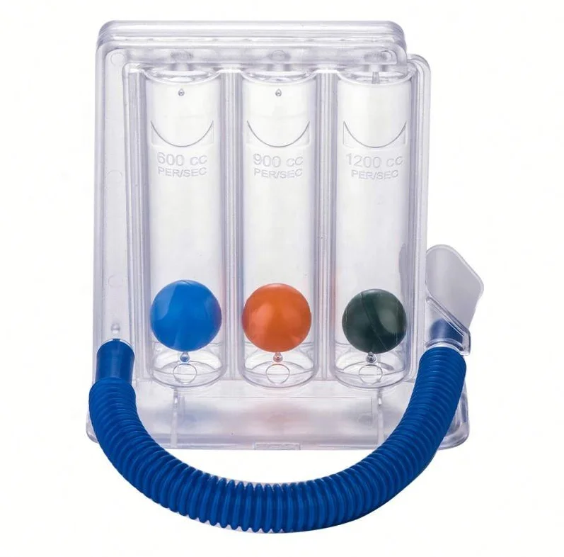 Portable household hospital breathing device new type of lung breathing exercise breathing trainer