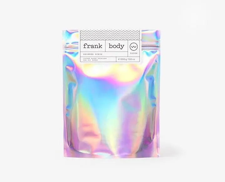Custom Logo Reusable Stand up Pouch Aluminized Foil Secure Ziplock Mylar Bags for Cookie Candy Plastic Packaging Food Industries