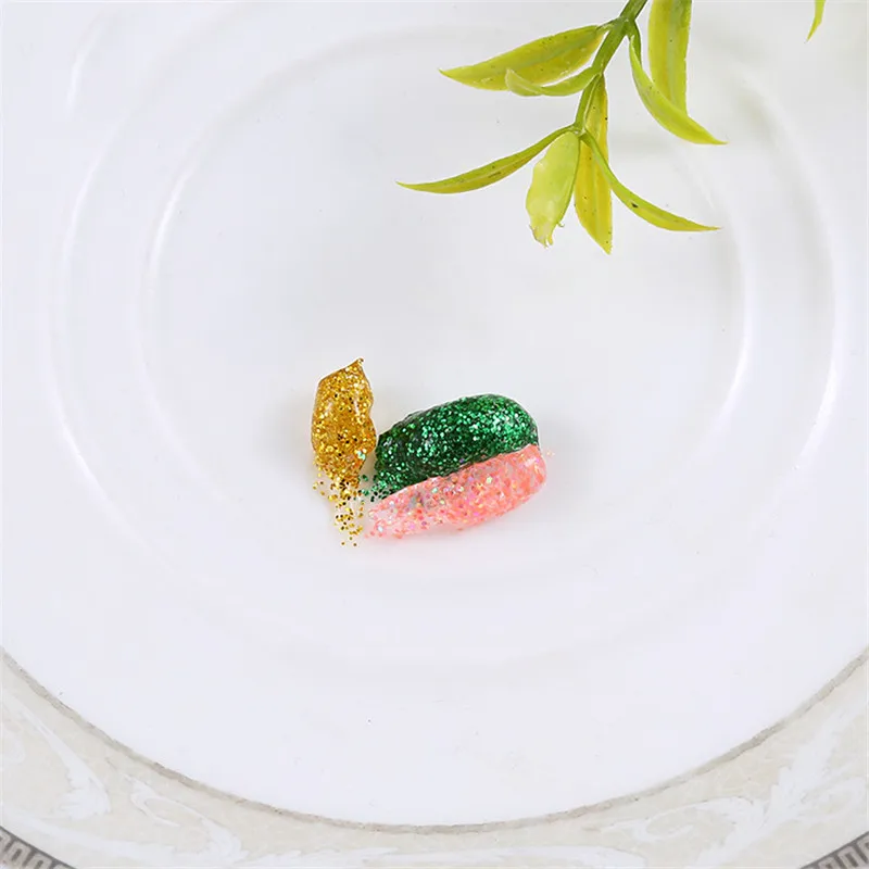 Color Glitter Powder Adhesive Child Paper Crafts Drawing Phone Case DIY Art Painting Super Liquid Paints Nail Gel Glue Pen