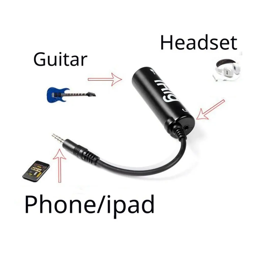  Для мобильных гитар Irig с новыми переходниками интерфейса гитары для