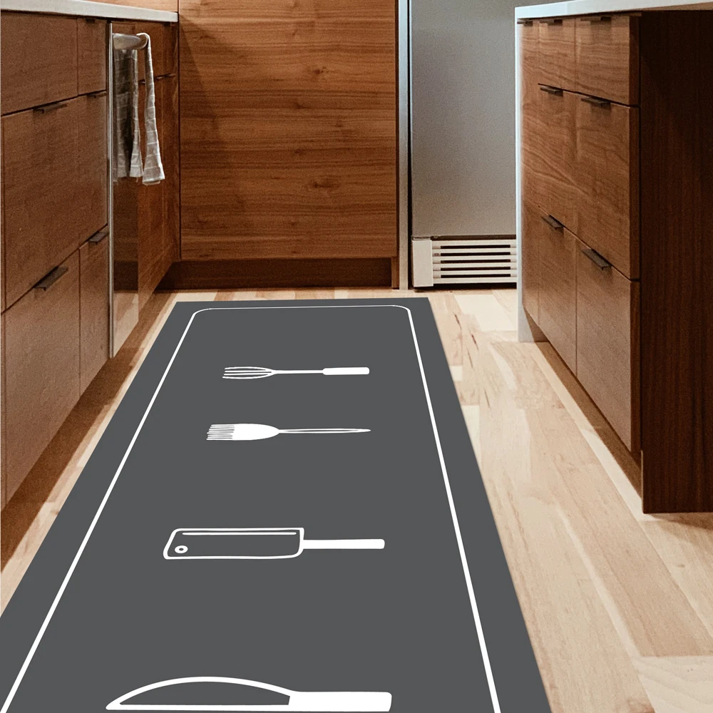 Kitchen Mat [2 PCS] Cushioned Anti-Fatigue Floor Mat, Waterproof Non-Skid Kitchen Mats and Rugs, Ergonomic Comfort Foam Kitchen