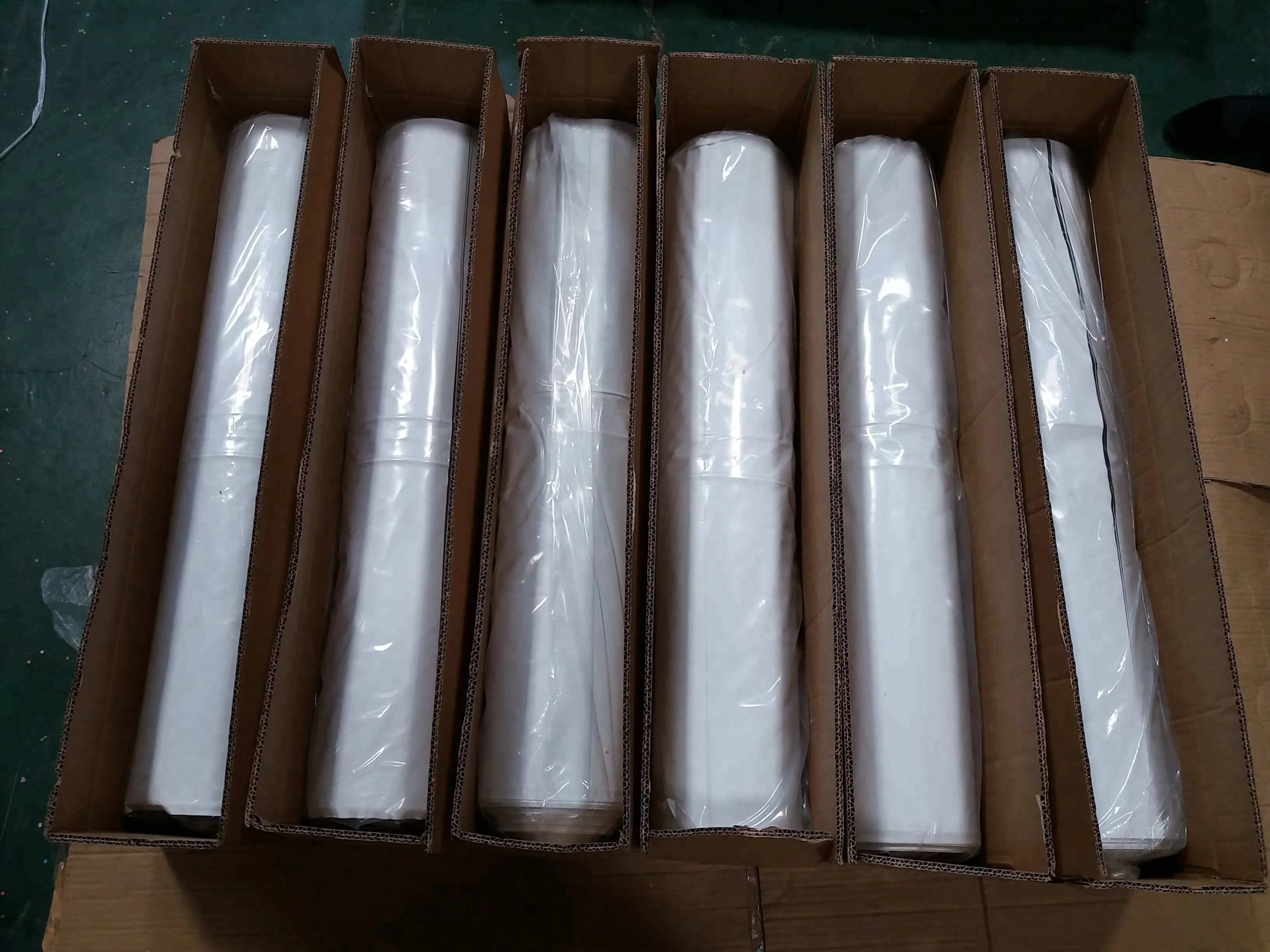 Popular durable white 10 mil 12 mil polyethylene crawl space vapor barrier plastic